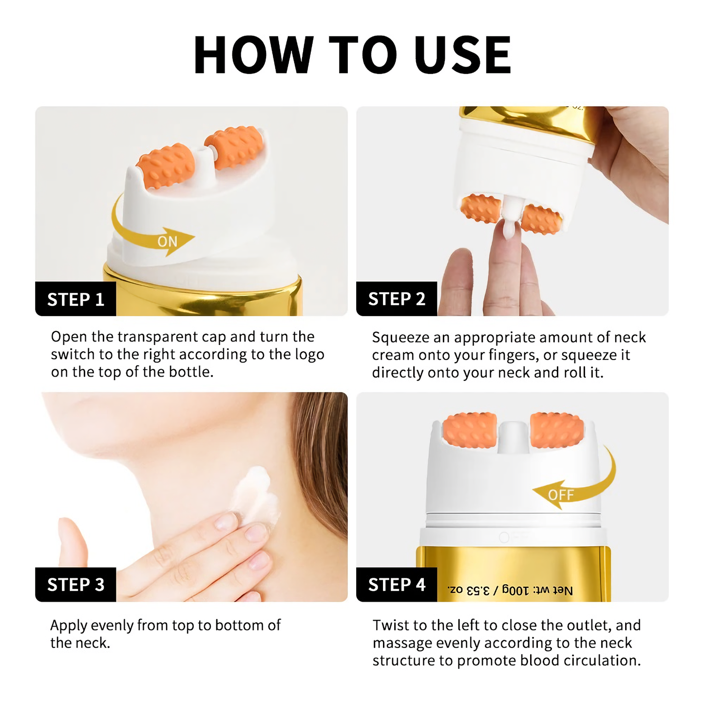 Lakerain® Firming Neck Cream AH-8